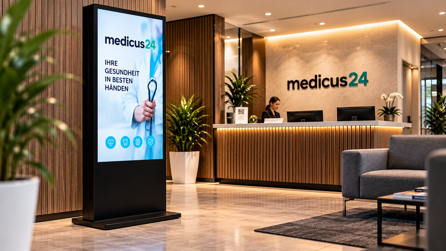 Digitale Werbedisplays